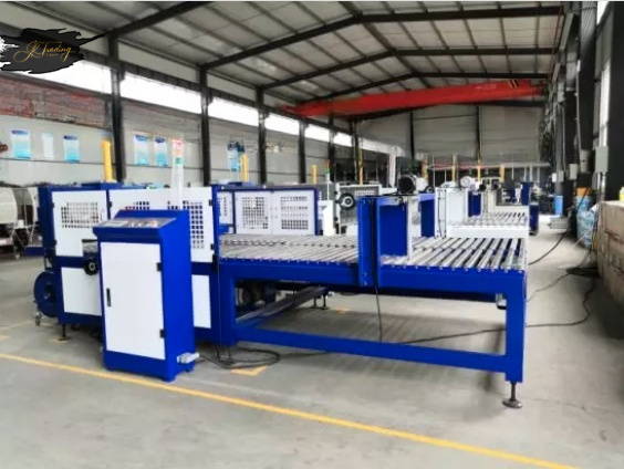 Automatic PP Belt Strapper Corrugated Box Tying Bundling Machine